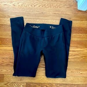 Women’s Lily Pulitzer black Mia knit legging size small